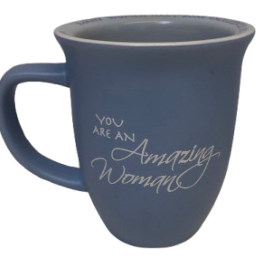 “YOU ARE AN AMAZING WOMAN” CERAMIC COFFEE MUG • 4.5” H